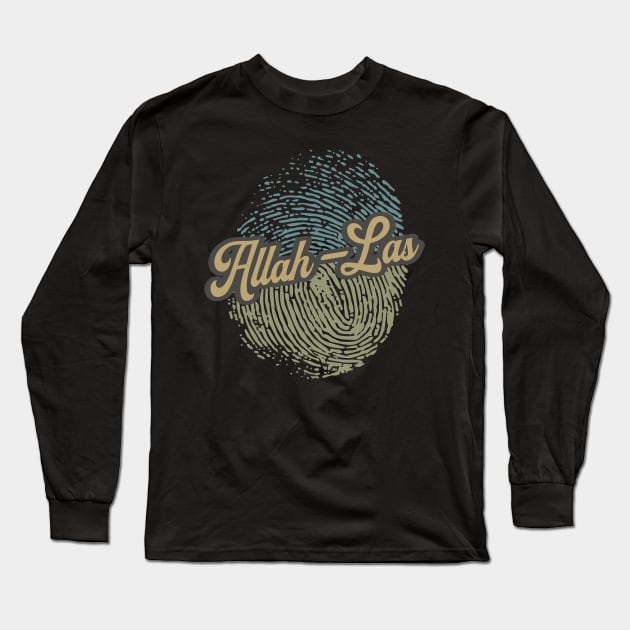 Allah-Las Fingerprint Long Sleeve T-Shirt by anotherquicksand